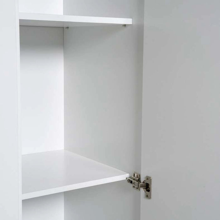 Arlin 3 Door Wardrobe With 2 Drawer - White