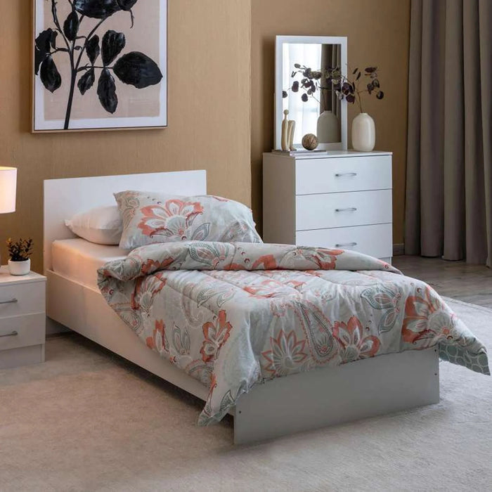 Arlin Single Bed 90X190 Cm - White