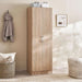 Arlington 2 Door Wardrobe Engineered Wood - Oak Pan Home