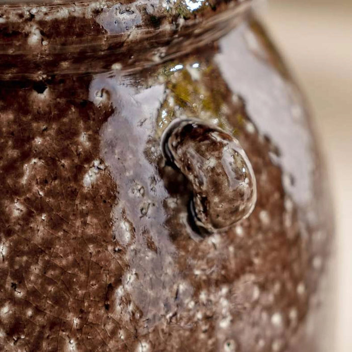 Arlo Stoneware Vase 32X32X43.5Cm - Brown