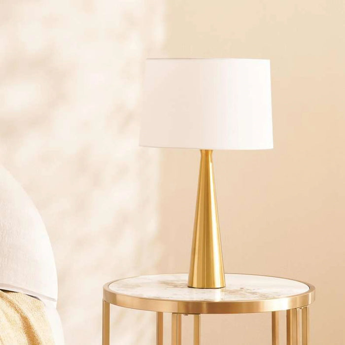 Arloth E27 Metal Table Lamp Dia 35X65Cm - Gold