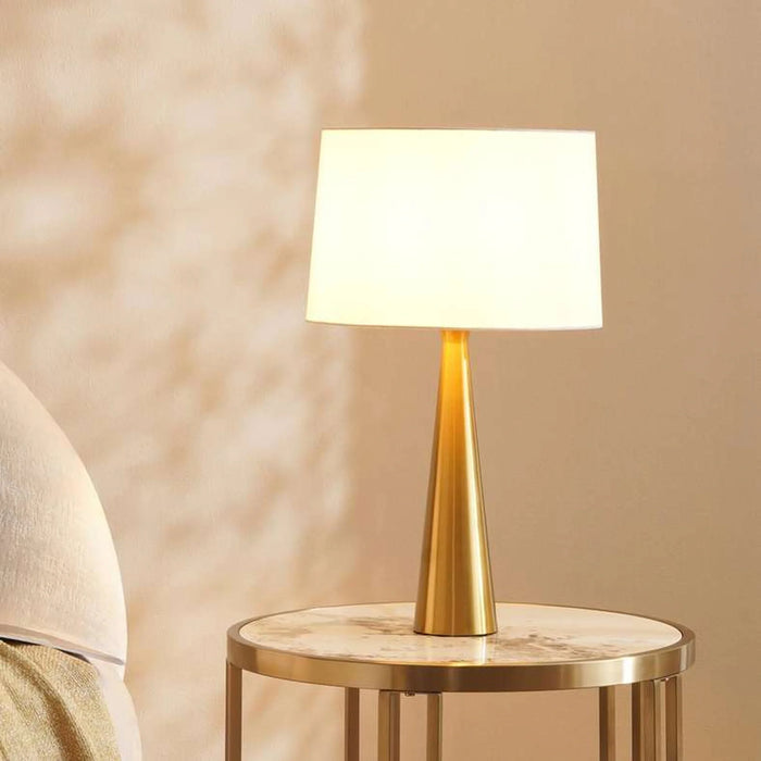 Arloth E27 Metal Table Lamp Dia 35X65Cm - Gold