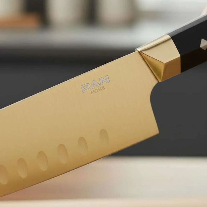 Armas Chef Knife 34Cm -Gold & Black