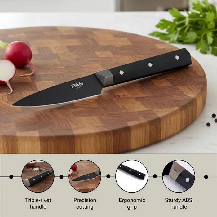 Armas Paring Knife 20.6Cm -Chrome & Black
