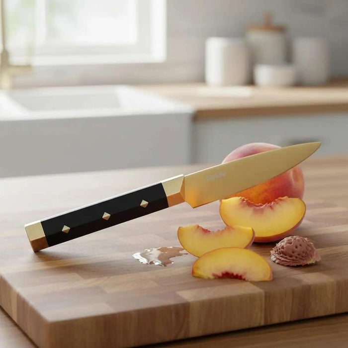 Armas Paring Knife 20.6Cm -Gold & Black