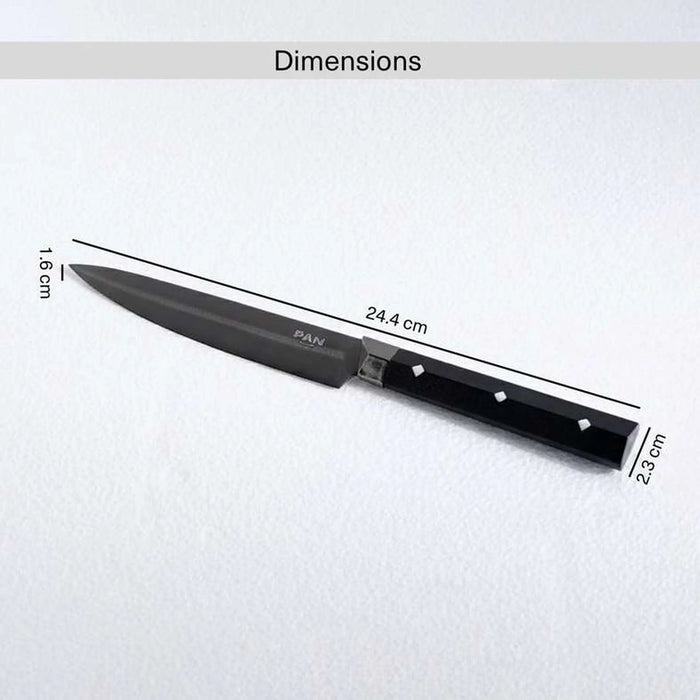 Armas Utility Knife 24.4Cm -Chrome & Black