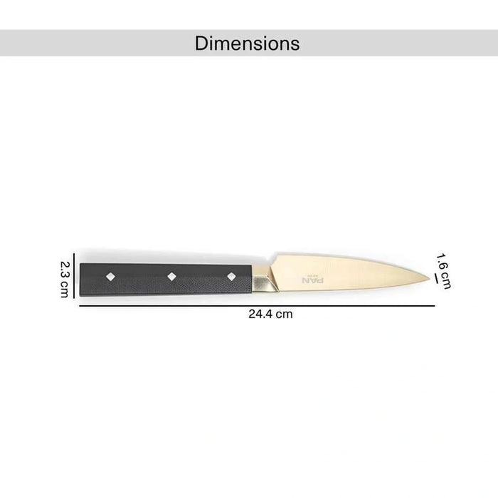 Armas Utility Knife 24.4Cm -Gold & Black