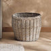 Aronica Willow Conical Storage Basket 38X31.5X29Cm- Grey Pan Home