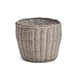Aronica Willow Conical Storage Basket 38X31.5X29Cm- Grey Pan Home