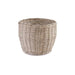 Aronica Willow Conical Storage Basket 44X35X35Cm- Grey Pan Home