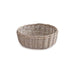 Aronica Willow Round Storage Basket 39.5X13.5X28Cm- Grey Pan Home