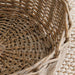 Aronica Willow Round Storage Basket 46X15X34Cm- Grey Pan Home