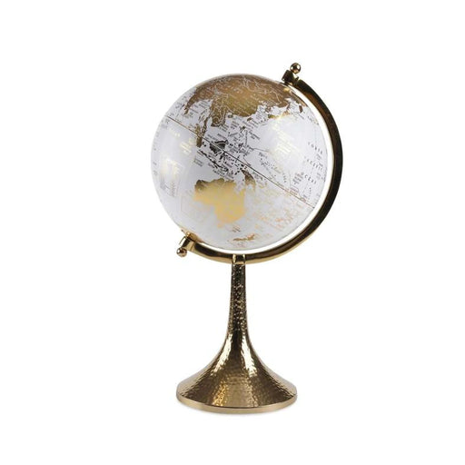 Around The World Decor Globe 23X20X39Cm - Gold Pan Home