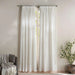 Articulos Flora Embroidered 2-Piece Sheer Curtain Set 140X240Cm - White Pan Home