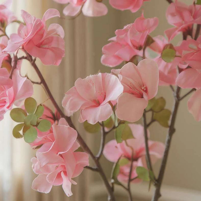 Artificial Azalea Stem Flower H103Cm - Pink