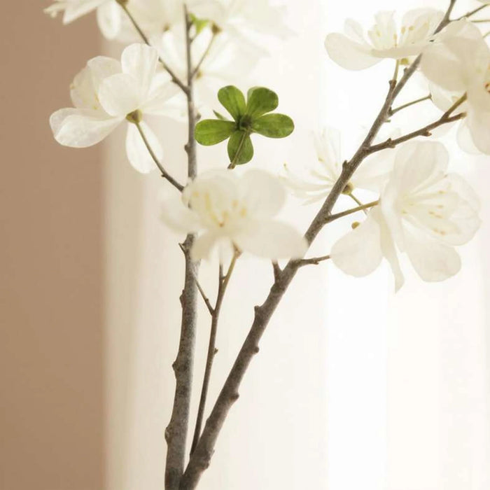 Artificial Azalea Stem Flower H103Cm - White