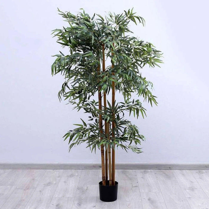 Artificial Bamboo Tree Green H152Cm Pan Home