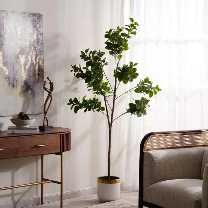 Artificial Camellia Tree 60X60X185Cm - Green Pan Home