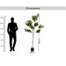 Artificial Camellia Tree 60X60X185Cm - Green Pan Home