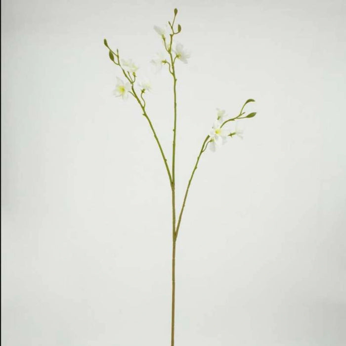 Artificial Consolida Stem Flower H68Cm - White Pan Home
