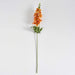 Artificial Delphinium Single Stem Flower H73Cm - Orange Pan Home