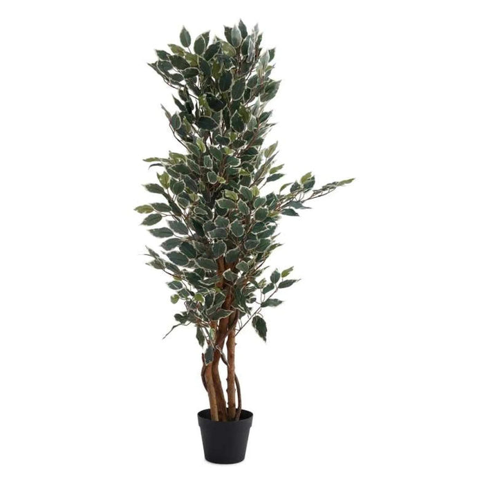 Artificial Ficus Tree H130Cm - Green Pan Home