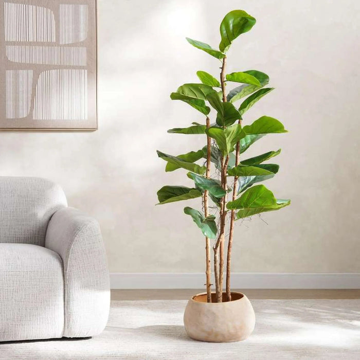 Artificial Fiddle Tree H153Cm - Green Pan Home