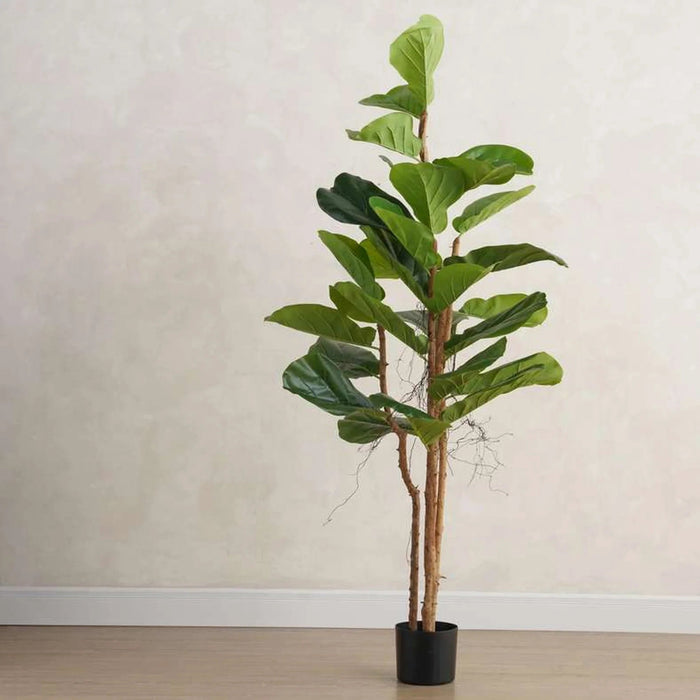 Artificial Fiddle Tree H153Cm - Green Pan Home