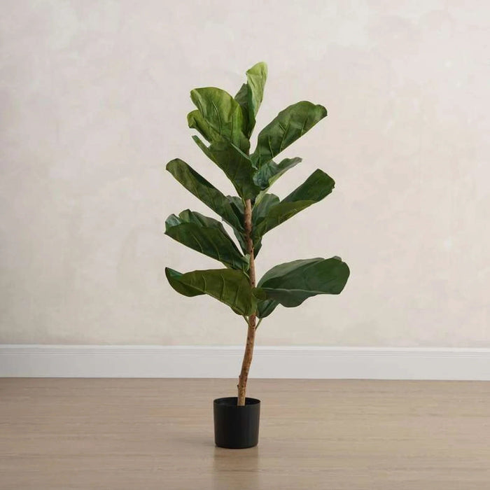Artificial Fiddle Tree H92Cm - Green Pan Home