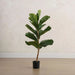 Artificial Fiddle Tree H92Cm - Green Pan Home