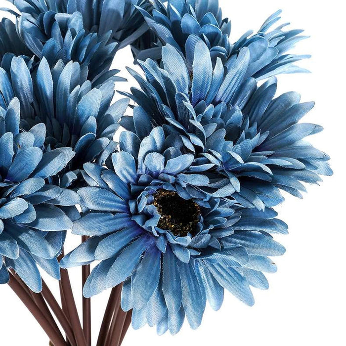 Artificial Gerbera Bouquet 27.94X27.94X49.53Cm - Blue Pan Home