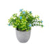 Artificial Gypsophila Potted Flower - Green Pan Home