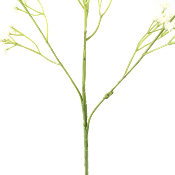 Artificial Gypsophila Single Stem White Pan Home