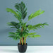 Artificial Hawaiian Palm Potted Plant Green H71Cm Pan Home