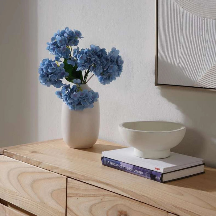Artificial Hydrangea Stem 29.21X29.21X49.53Cm - Blue