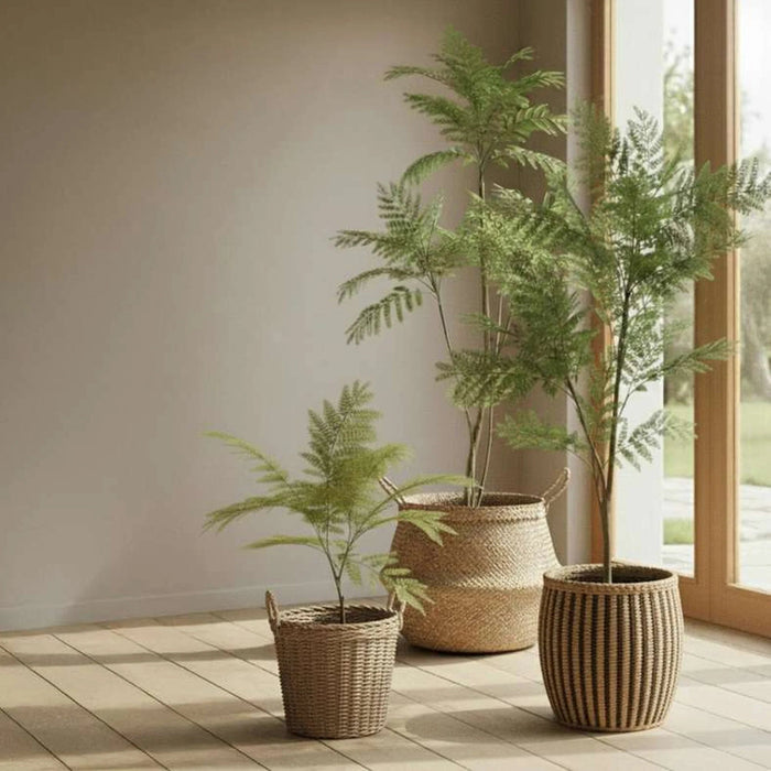 Artificial Jacaranda Tree H120Cm - Green Pan Home