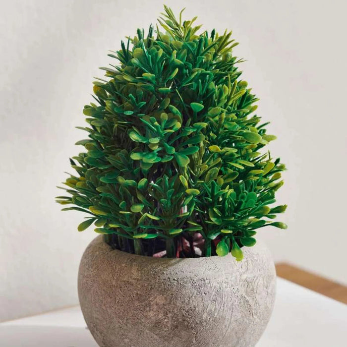 Artificial Multi-Layer Grass Potted H17Cm - Green Pan Home