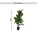 Artificial Oak Tree H130Cm- Green Pan Home