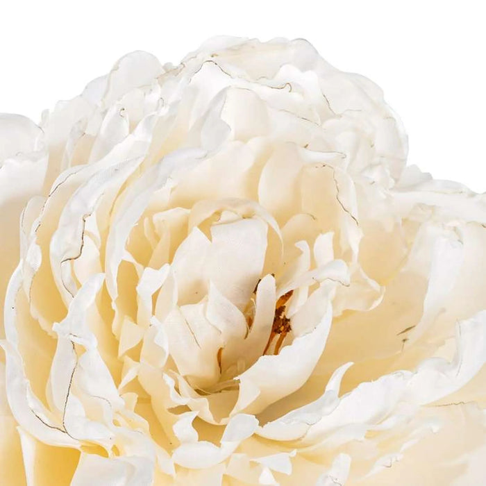 Artificial Peony Stem 13.97X13.97X76.2Cm - White