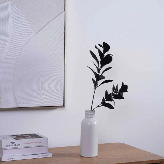 Artificial Peperomia 22.86X22.86X67.31Cm - Black