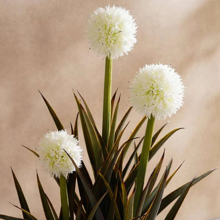 Artificial Pineapple Plant With Pot H100Cm - White Pan Home