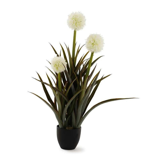 Artificial Pineapple Plant With Pot H100Cm - White Pan Home