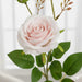 Artificial Real Touch Rose Stem Flower H64Cm - Pink Pan Home