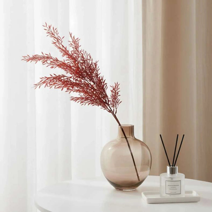 Artificial Rice Grain Stem H100Cm - Red