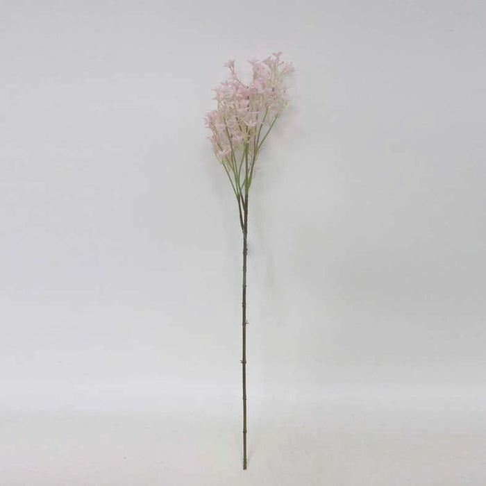 Artificial Star Cluster Stem Flower H64Cm - Pink Pan Home