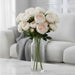 Artificial Tea Rose 5-Stem Bouquet H52Cm - Pink Pan Home