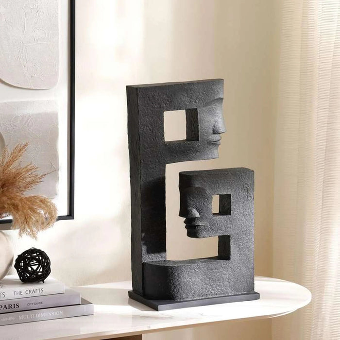 Artistic Chemistry Decor Sculpture 27X15X50Cm - Black Pan Home