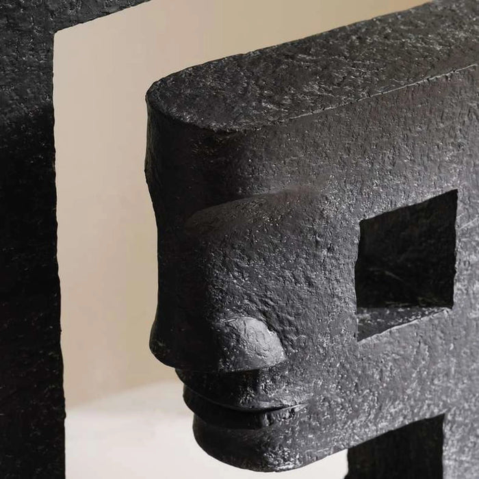 Artistic Chemistry Decor Sculpture 27X15X50Cm - Black Pan Home