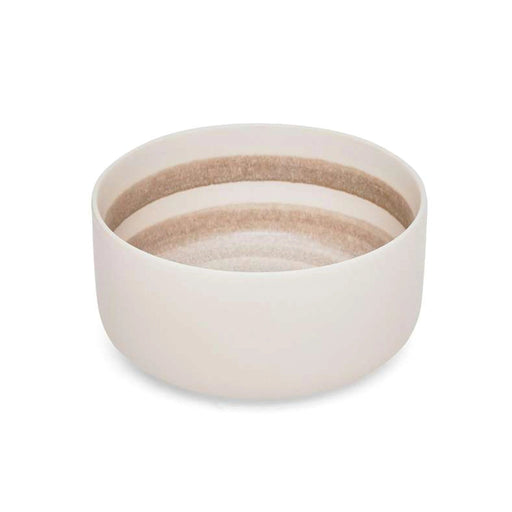 Ash Mirage Porcelain Salad Bowl - Beige Pan Home
