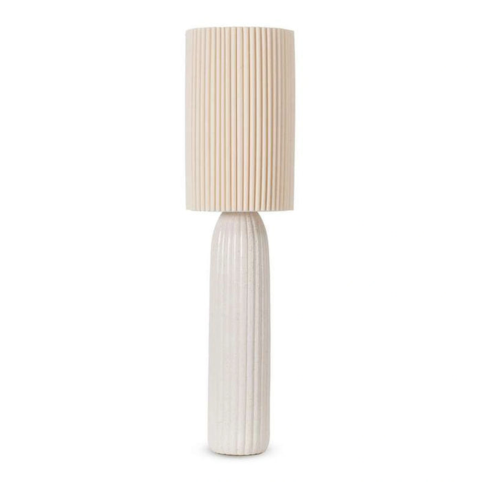 Ashley E27 Ceramic Floor Lamp 31.5X123Cm - Natural
